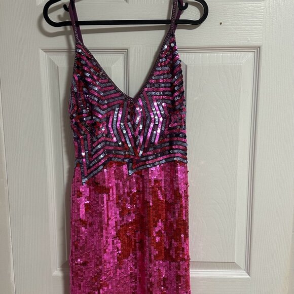 NastyGal Sequin Mini Dress | Worn Once! - Picture 1 of 3